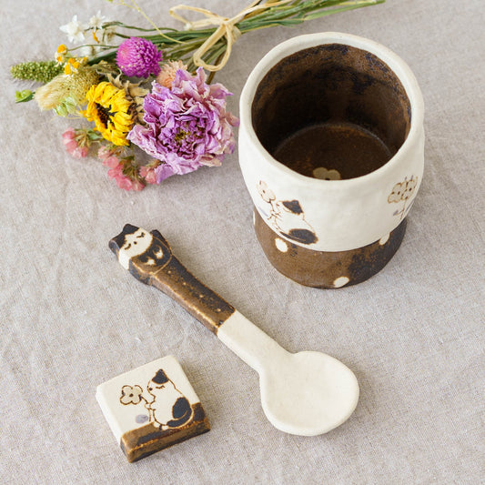 Spoon Cat | Maruban Ceramics Factory