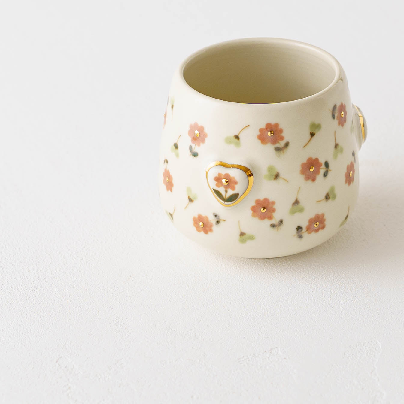 Cup relief flower pink | Ayano Arai
