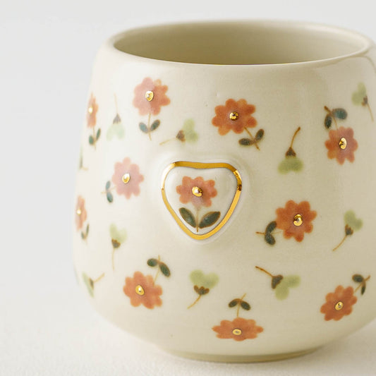 Cup relief flower pink | Ayano Arai