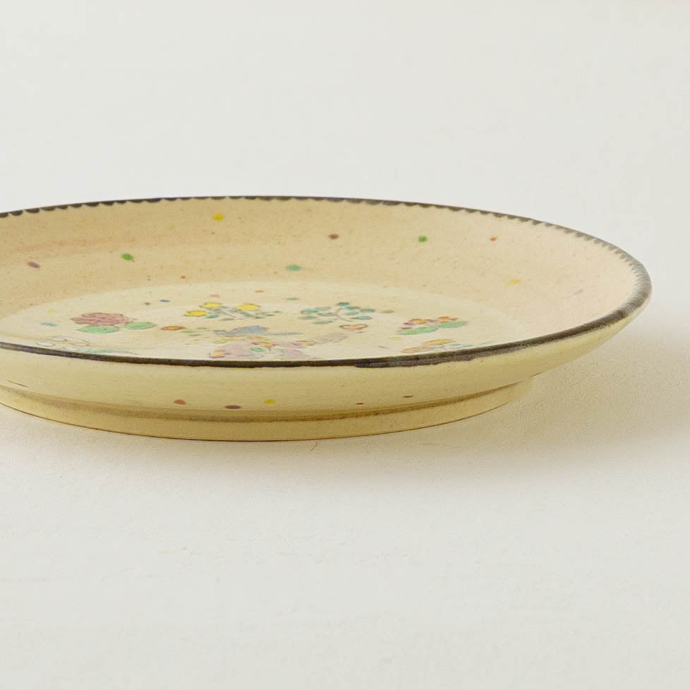 Flower Dress Girl Plate|Hahamya