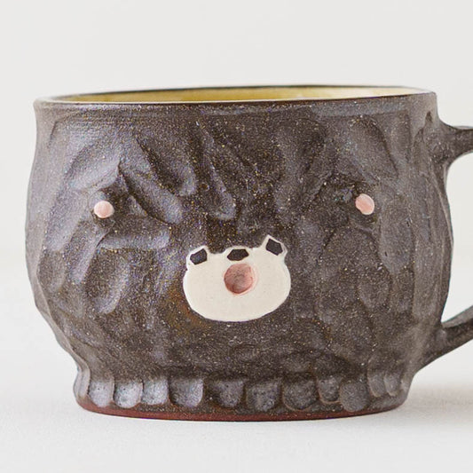 Mug Bear Brown x Yellow | Mikiko Kato