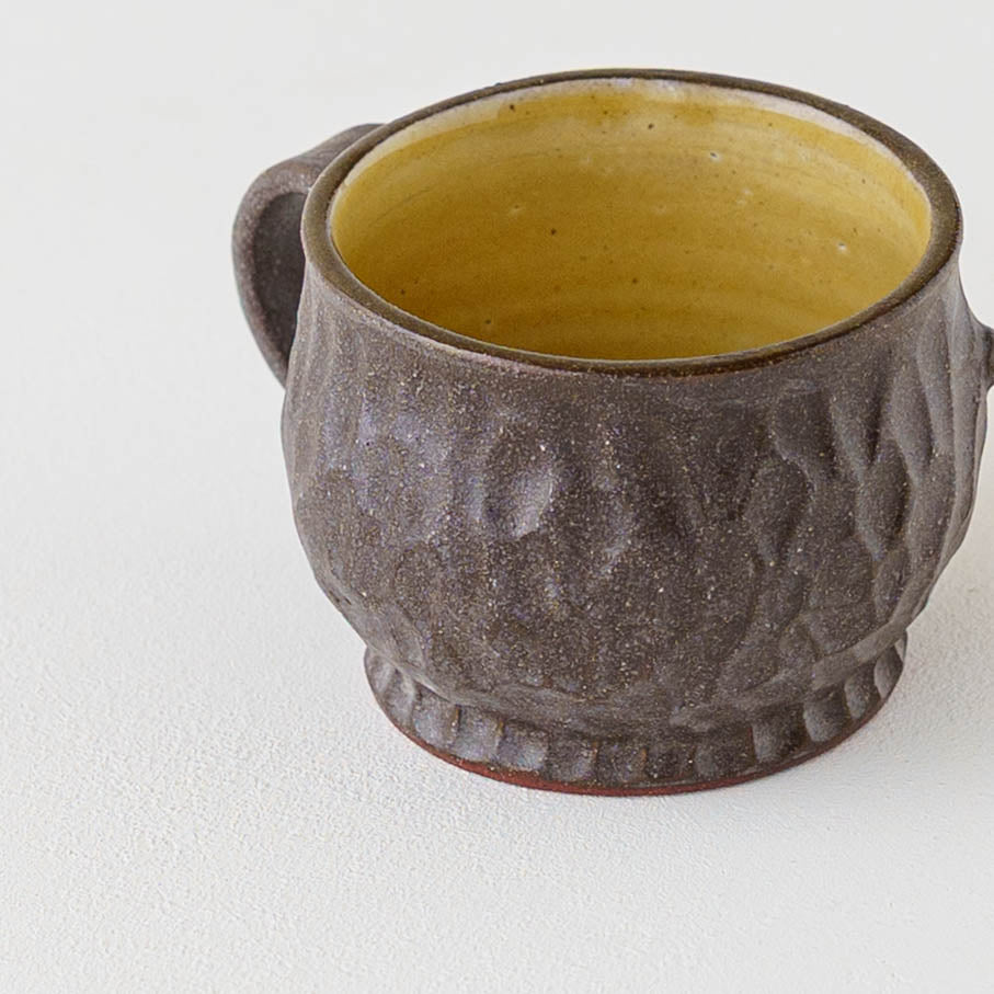 Mug Bear Brown x Yellow | Mikiko Kato