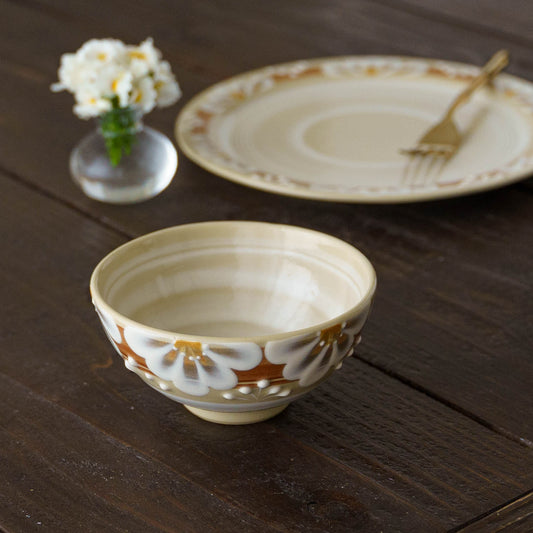 Rice bowl brown | Adachino pottery