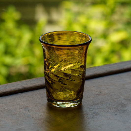 Hitchy glass S brown | Nijinoha