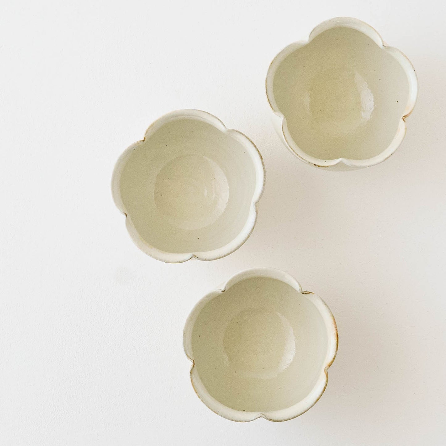 Flower Bowl White | Furutani Pottery