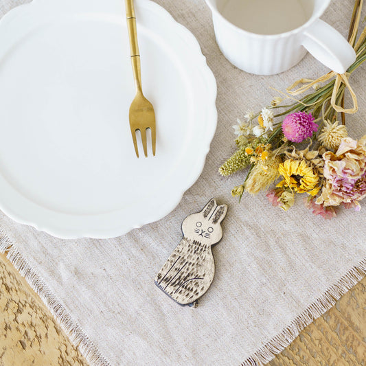 Chopstick Rest rabbit | poetoria Yuka Taneda