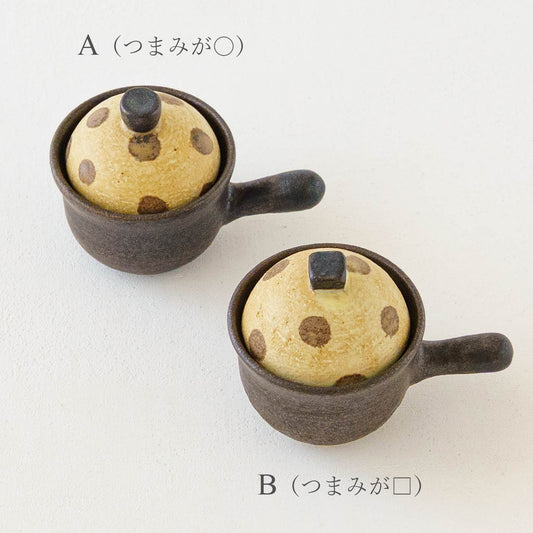 Clay pot chopstick rest dotte | Naoko Ikemoto
