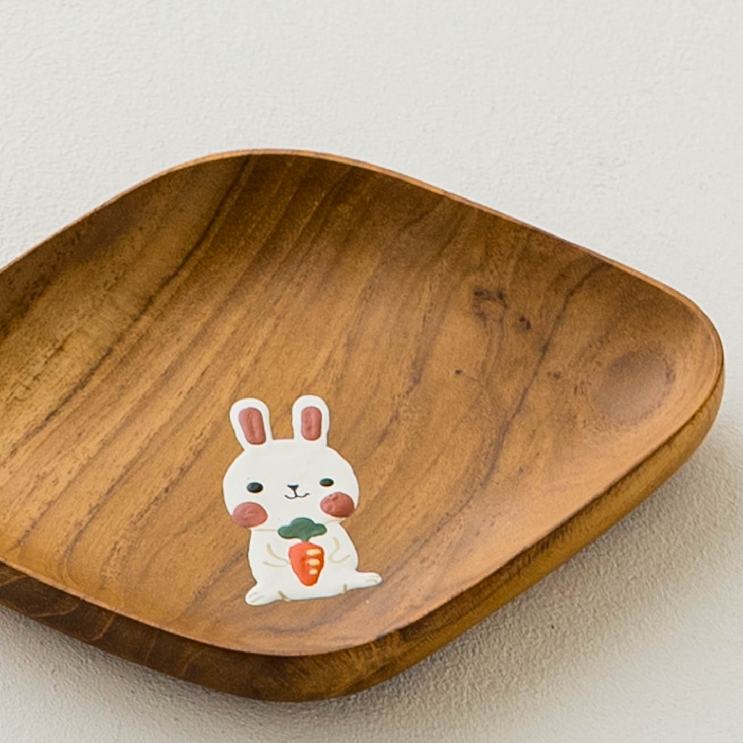 Small plate rabbit Square | Kie - zakka