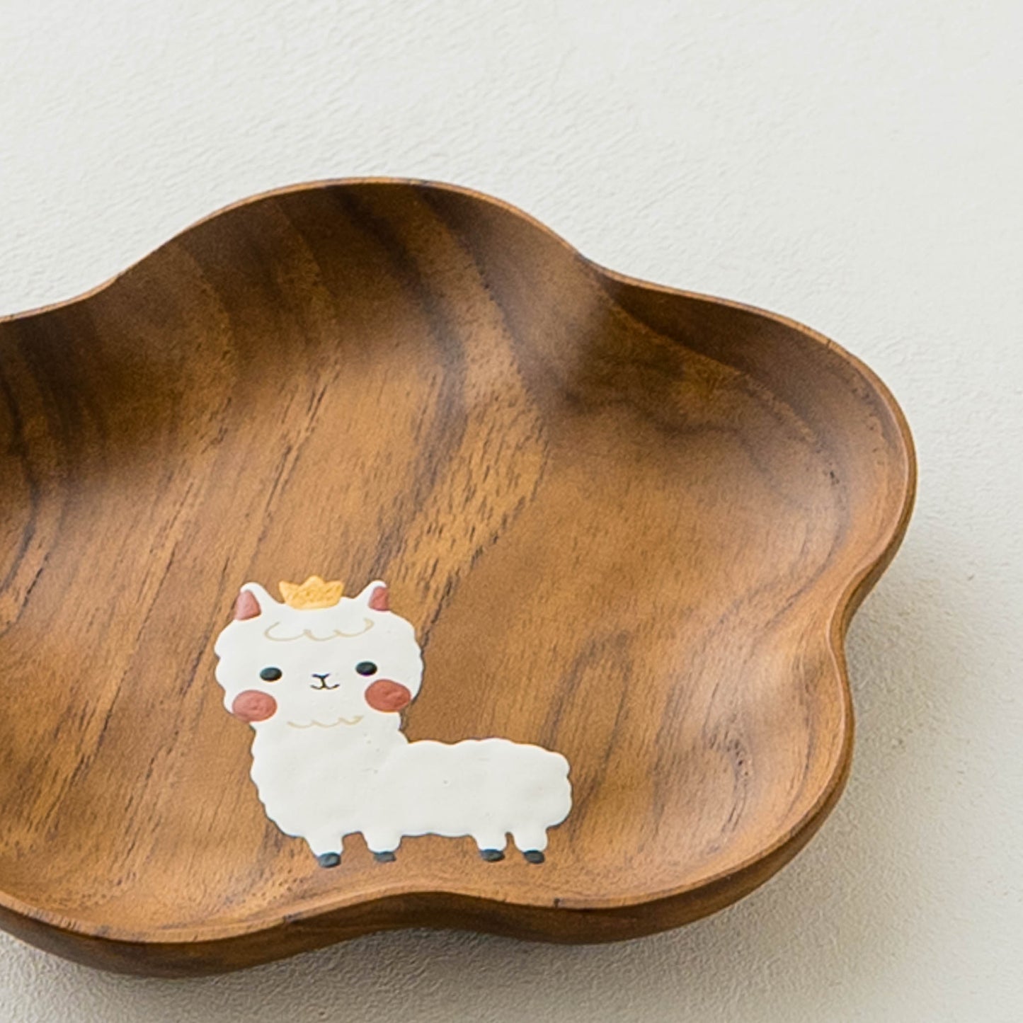 Small Flower plate Alpaca Flower | Kie - zakka