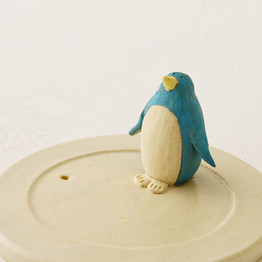Incense holder Penguin B|kaori