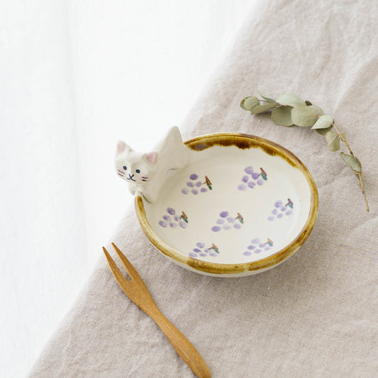 Cat x Grape Small Plate | Kei Kajita