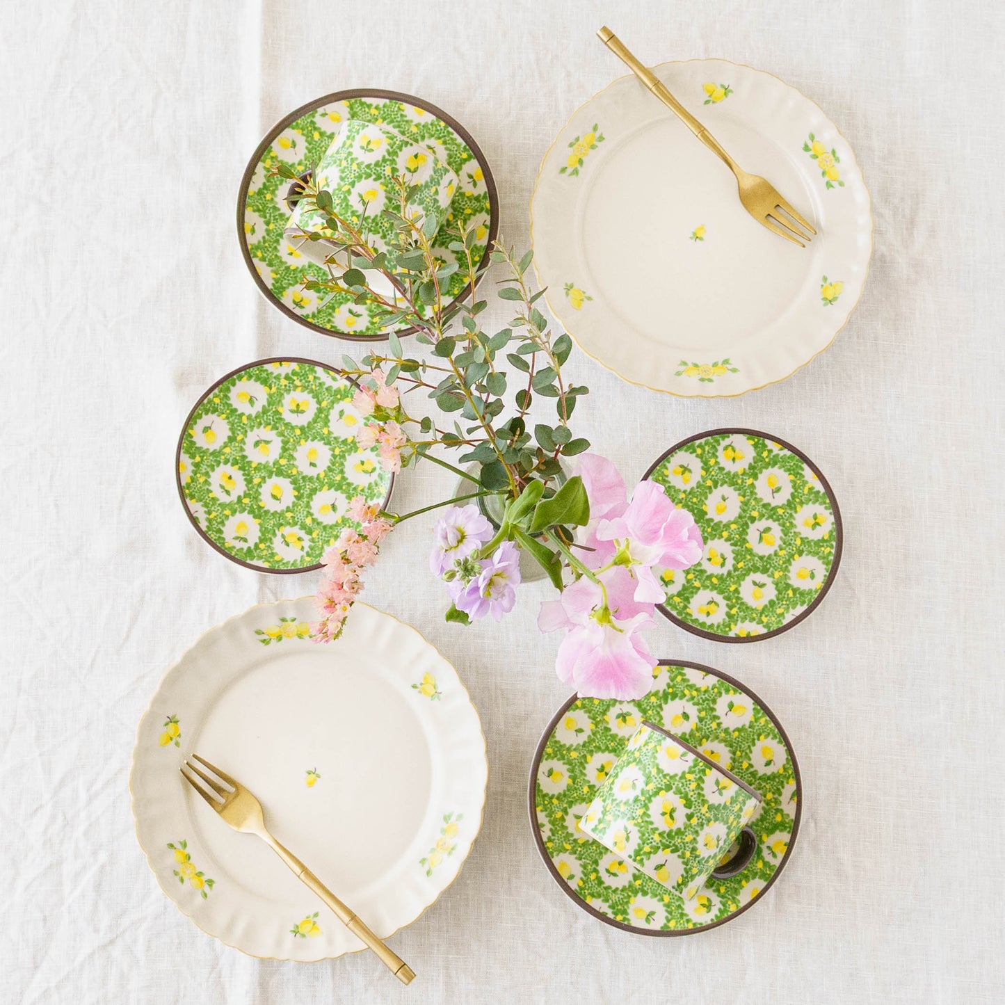 Margaret Rim Plate 18cm Lemon A | Shintaro Abe