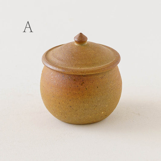 塩壷 丸形 S|川尻製陶所