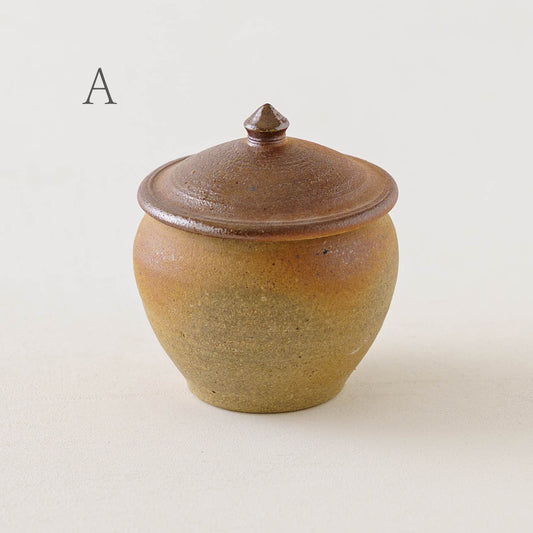 砂糖壷 上膨れ S|川尻製陶所