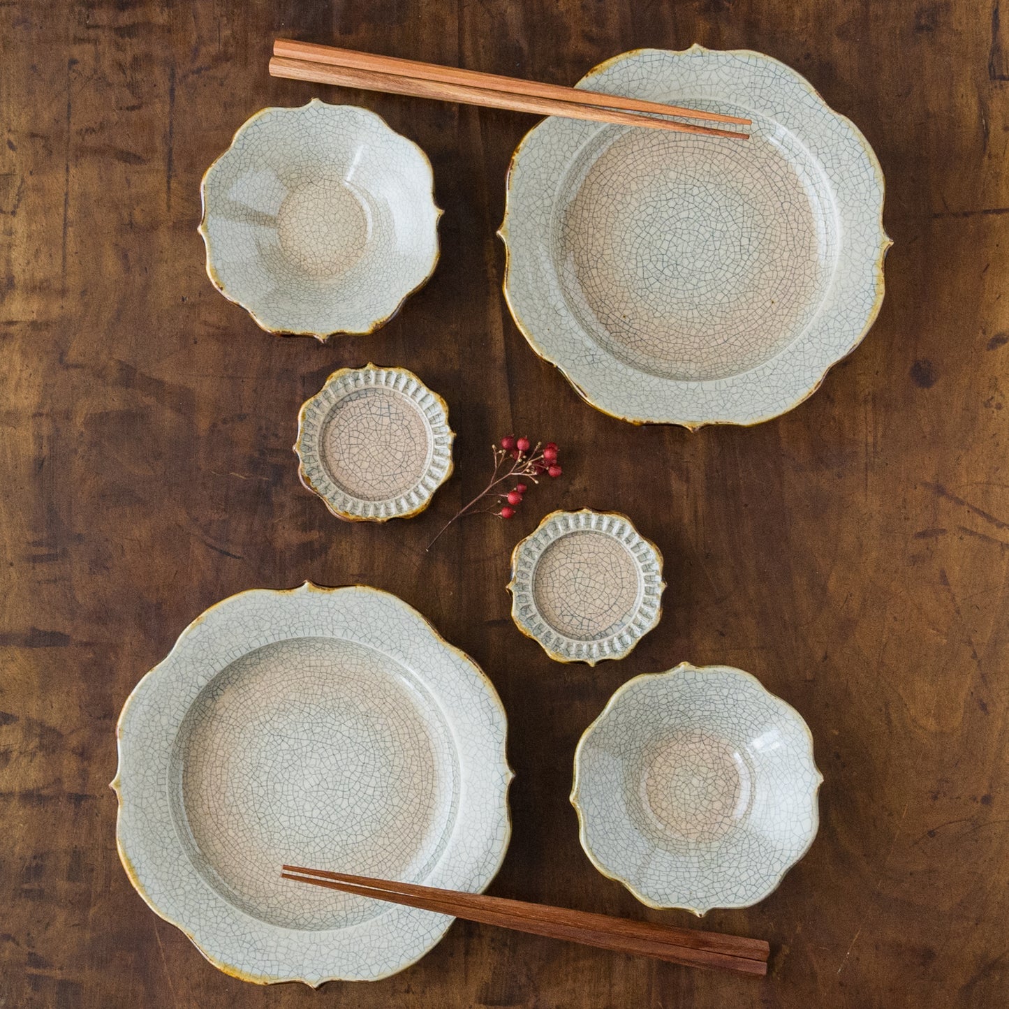 18cm Flower plate|Hana Craft