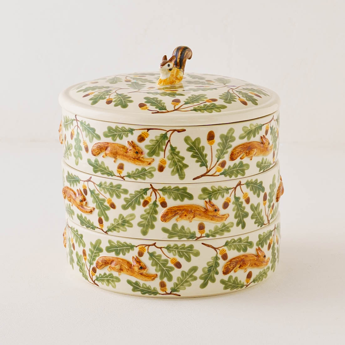 Japanese Tiered Box Squirrel and Acorn | Sugar Poppo