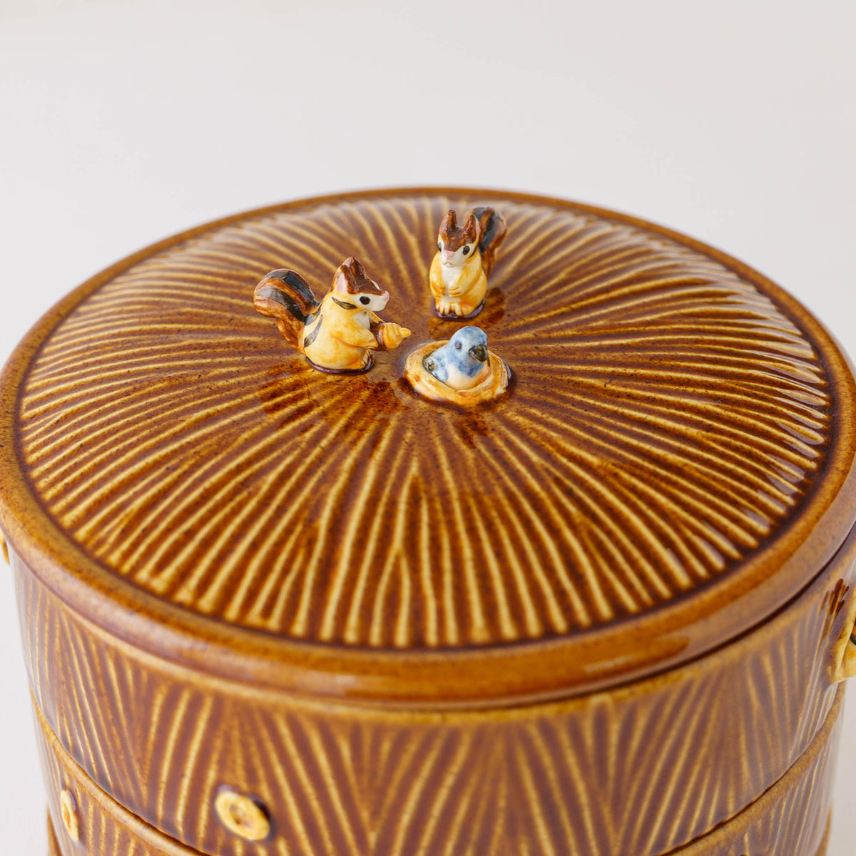 Japanese Tiered Box Squirrel Threehouse | Sugar Poppo