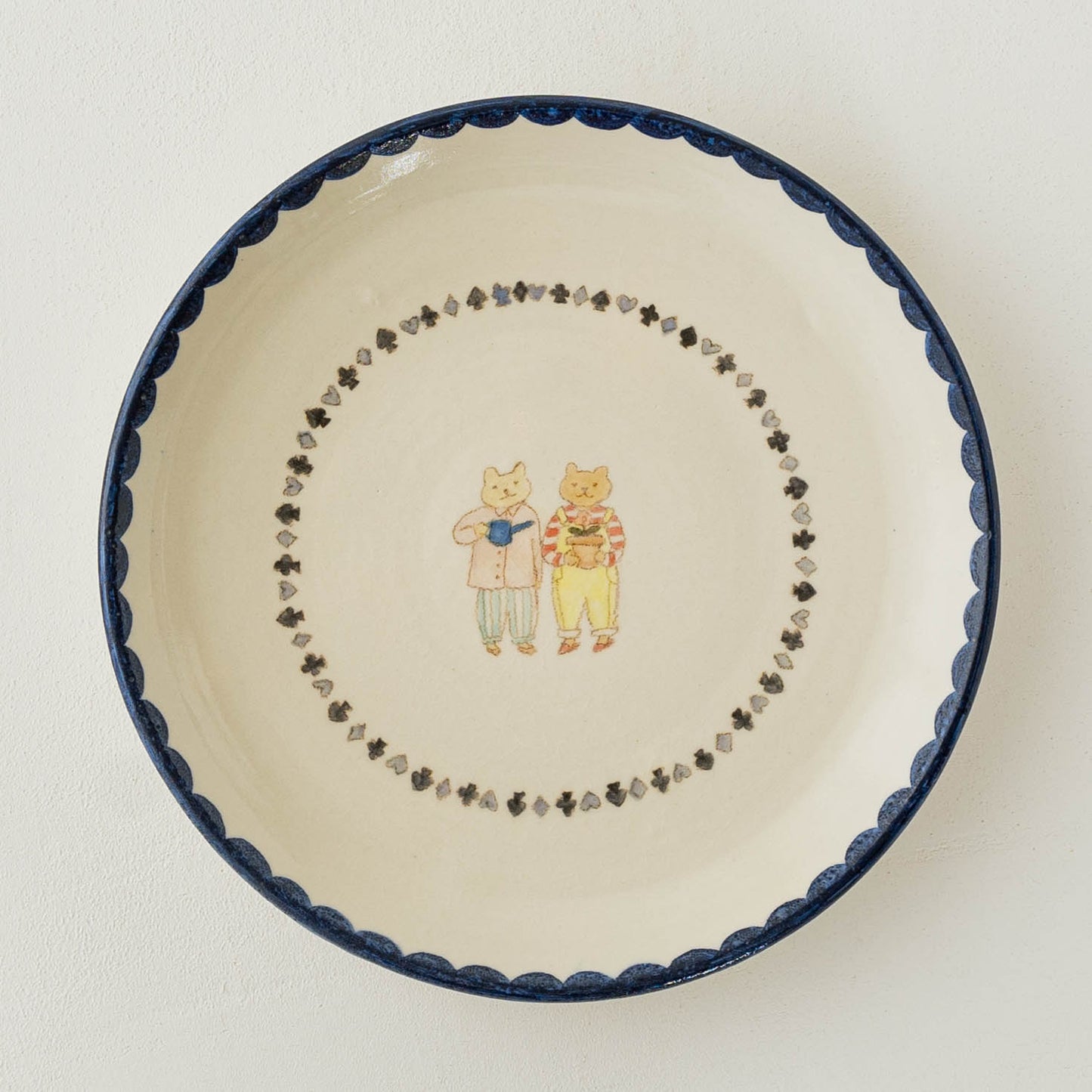 22cm Plate C | Yukiko Nagahama (Yabukarabou)
