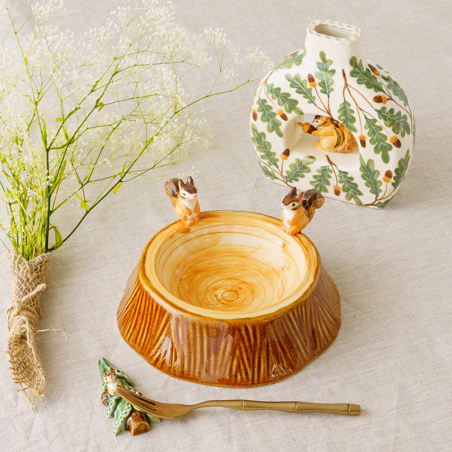 Squirrel Flower Vase | Sugar Poppo