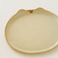 Bear plate L white | Atelier Monora
