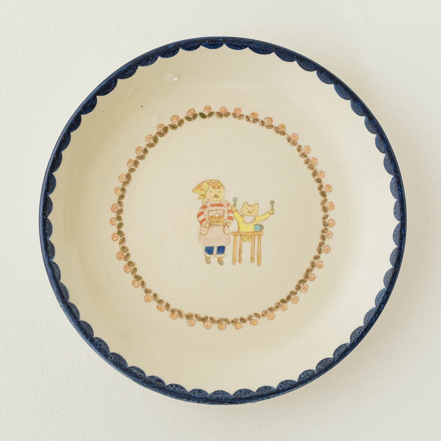 22cm Plate E | Yukiko Nagahama (Yabukarabou)