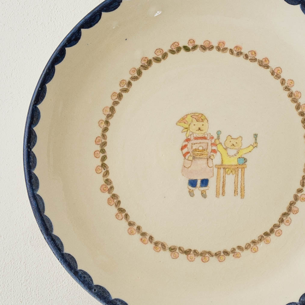 22cm Plate E | Yukiko Nagahama (Yabukarabou)