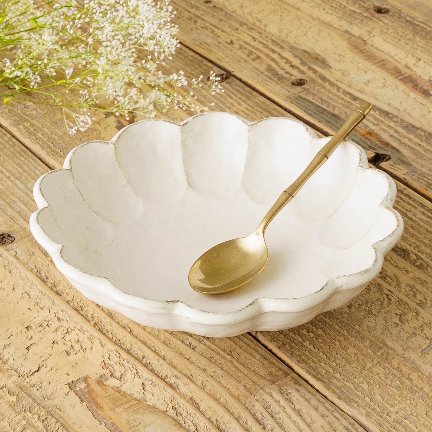 White Rinka 10 bowls｜Kaneko Kohyo