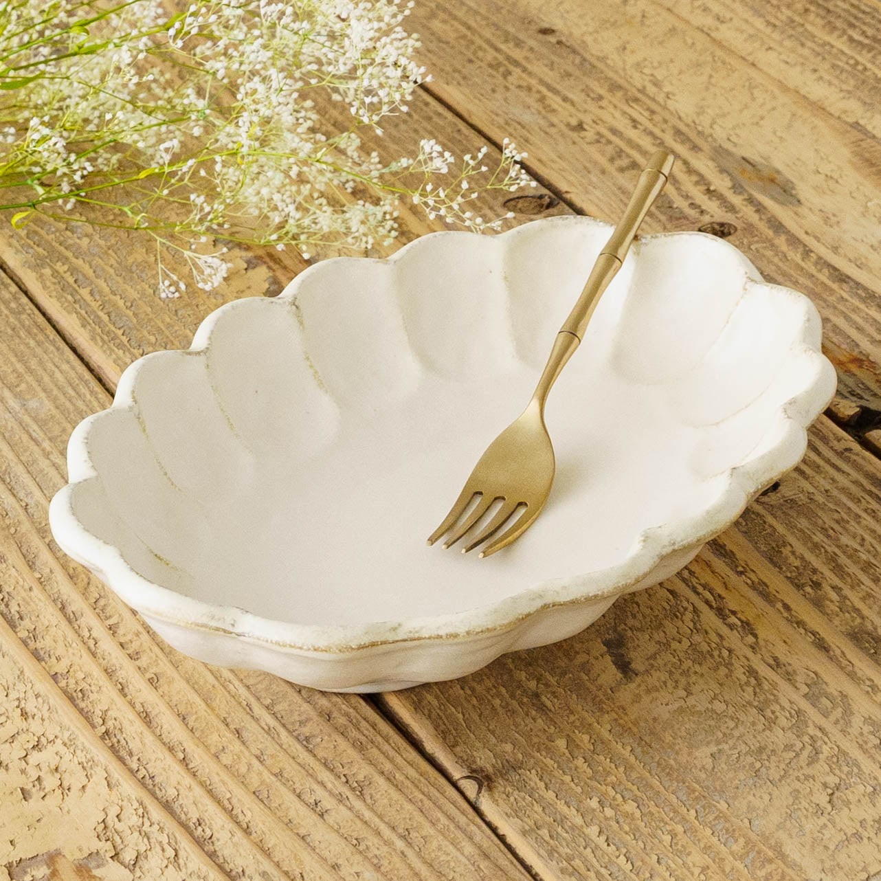White Rinka 10 bowls｜Kaneko Kohyo