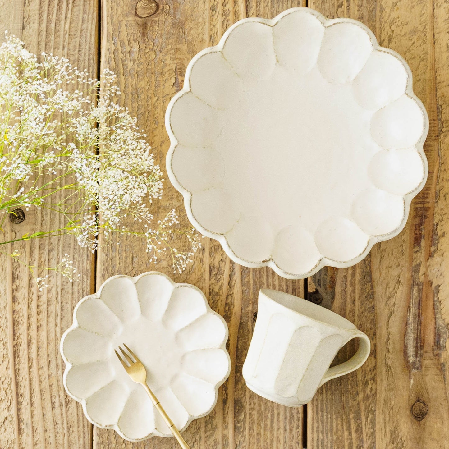 White Rinka 10 bowls｜Kaneko Kohyo