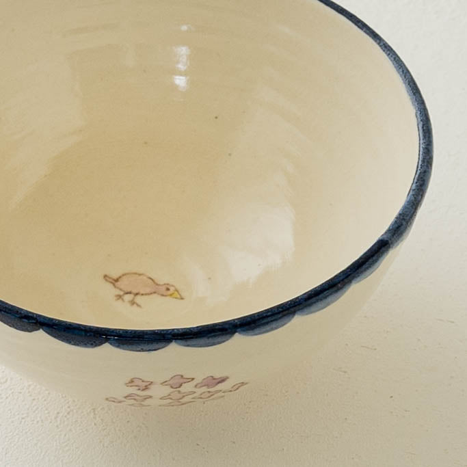 くまねこお茶わん　A｜長浜由起子（やぶから房）