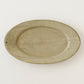 Oval rim plate L kohiki | Sakiko Tomibe
