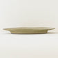 Oval rim plate L kohiki | Sakiko Tomibe