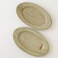 Oval rim plate L kohiki | Sakiko Tomibe