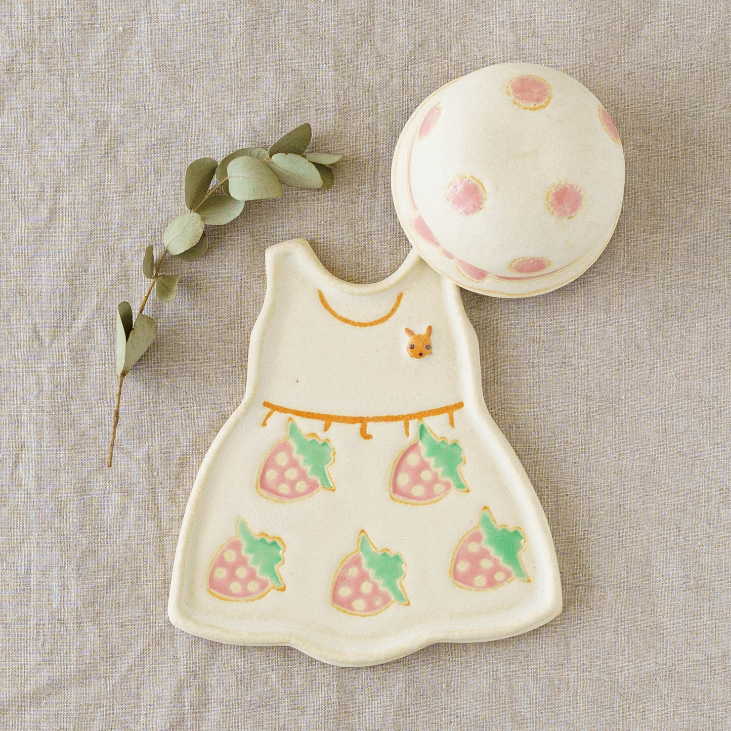 Hat and Dress Set  Strawberry | Kimura Ryoko