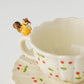リスフリルカップ&ソーサー（さくらんぼ）｜Sugar Poppo