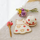 Hat and Dress Set  Bear & Apple | Ryoko Kimura