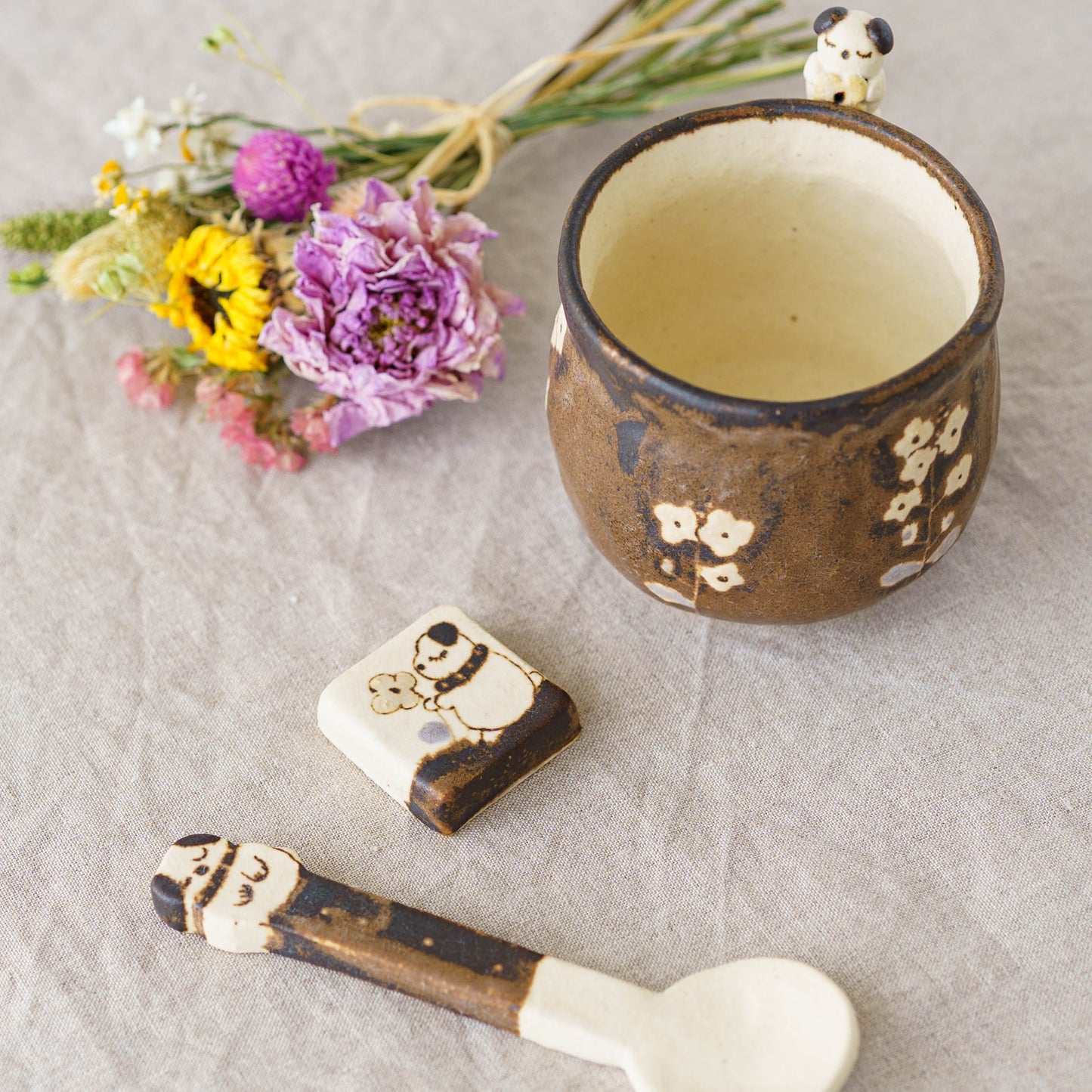 Tea cup Dog | Maruban Ceramics Factory