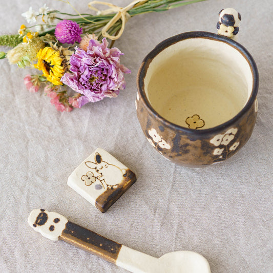 Chopstick Rest Rabbit | Maruban Ceramics Factory