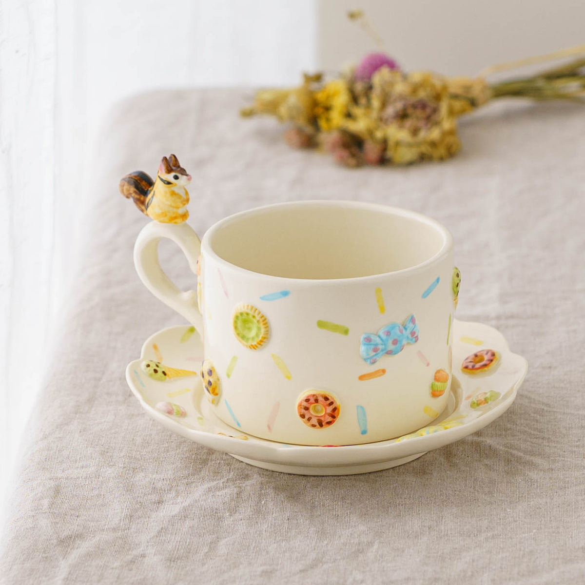 リスカップ&ソーサー（スイーツ）｜Sugar Poppo