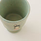 Cup Cat and girl light blue | Aya Watanuki