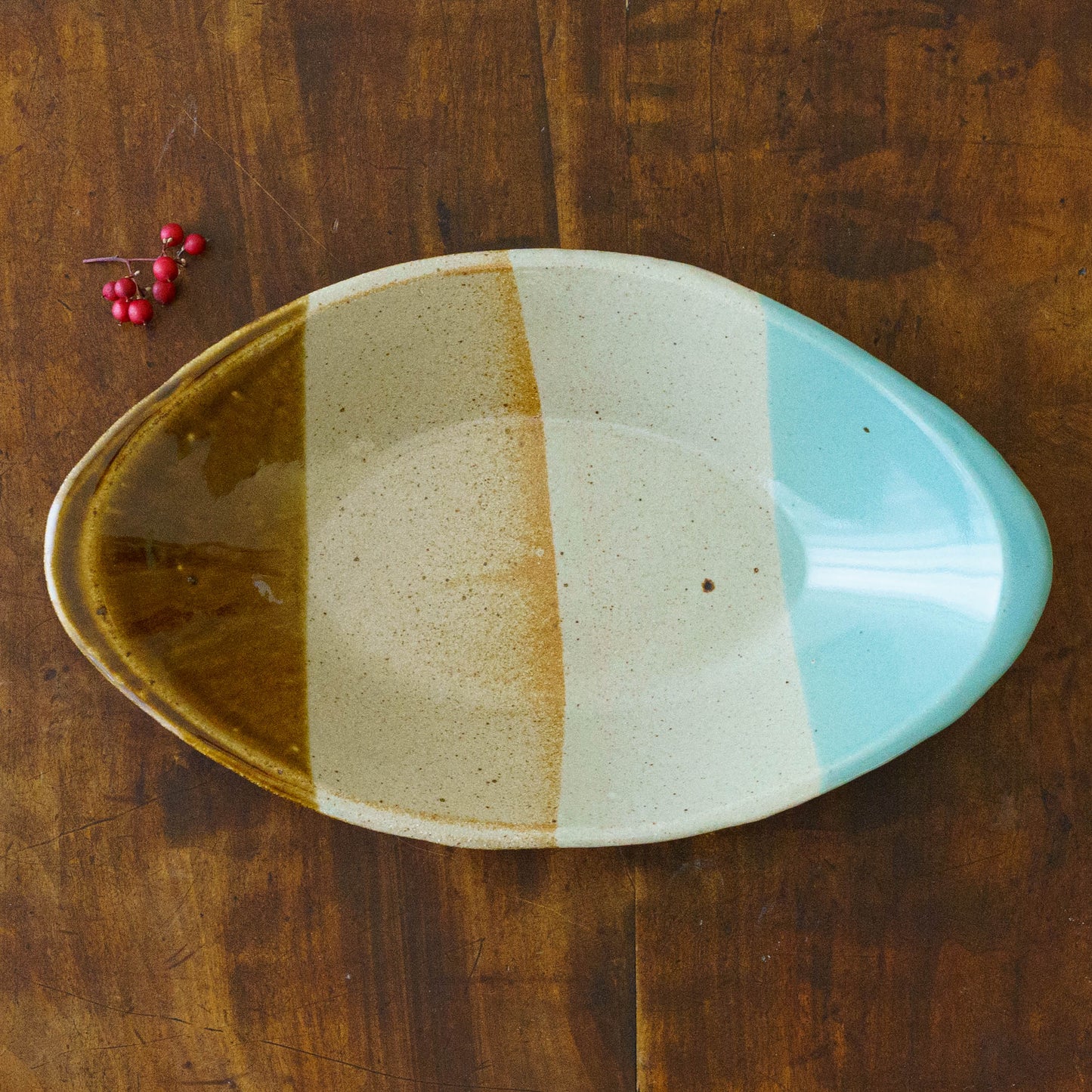 Curry plate B| Tomo Enokida, Enokida Kiln