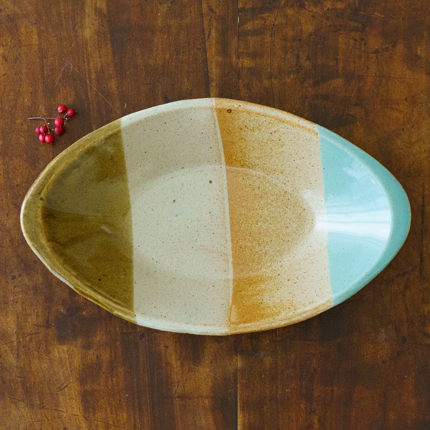 Curry plate C | Tomo Enokida, Enokida Kiln