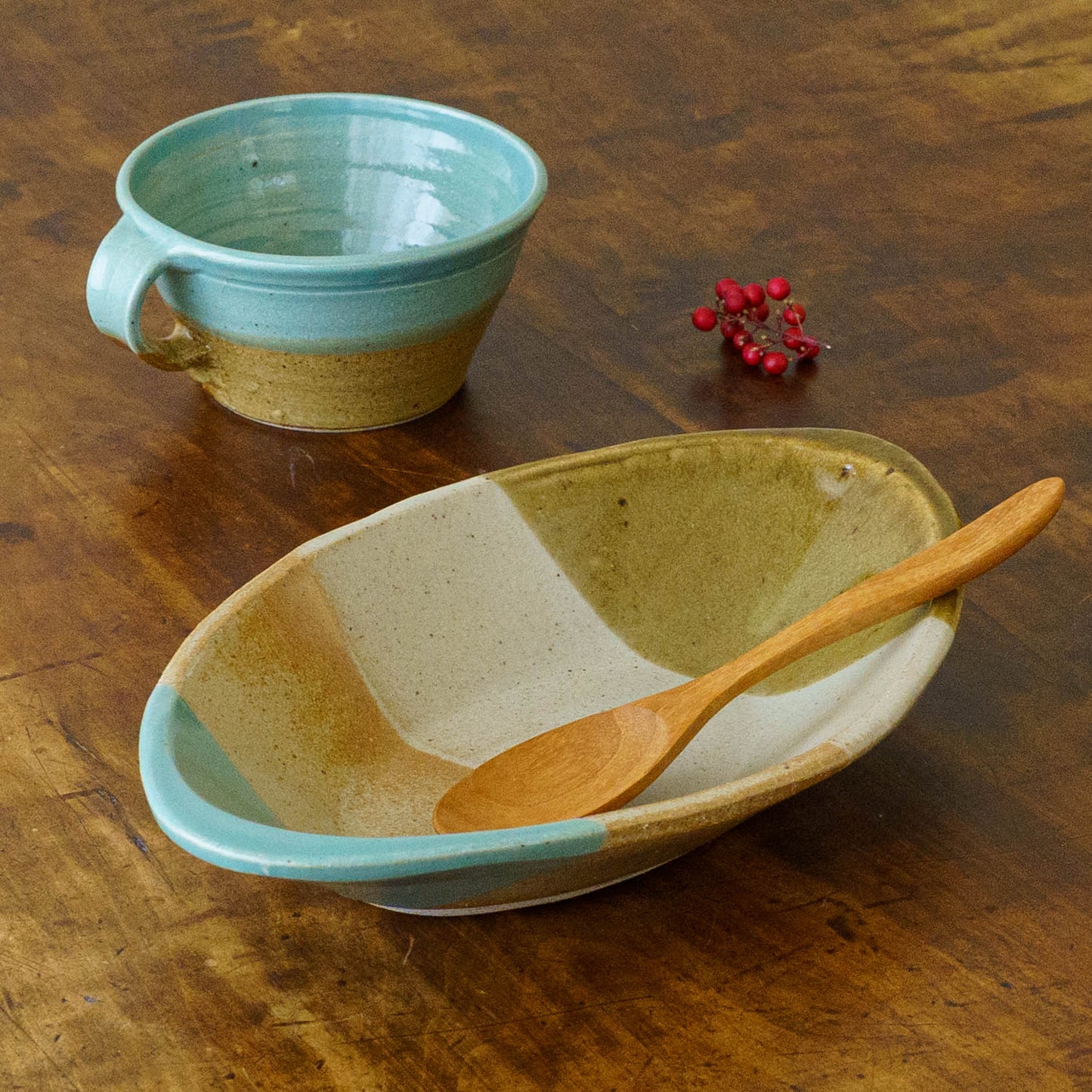 Curry plate C | Tomo Enokida, Enokida Kiln