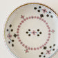 12cm plate small flower Red｜Tosai gama