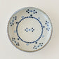 18cm plate small flower Blue｜Tosai gama