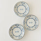 18cm plate small flower Blue｜Tosai gama