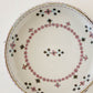 18cm plate small flower Red｜Tosai gama