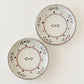 18cm plate small flower Red｜Tosai gama