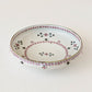 18cm plate small flower Red｜Tosai gama