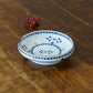 12cm plate small flower Blue｜Tosai gama